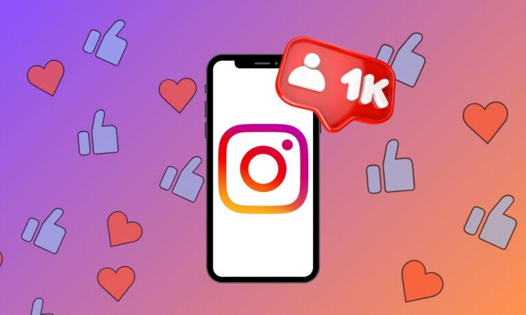 how to get 1k followers on Instagram