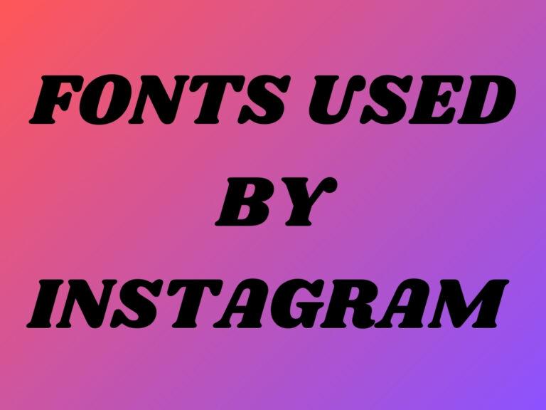 What Font Does Instagram Use